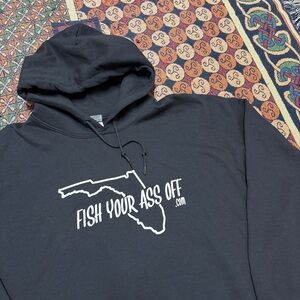 FishYourAssOff.Com Florida Fishing Company Merchandise Sweatshirt